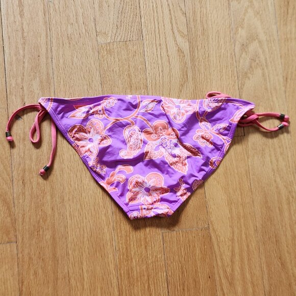 Old Navy Pink/Purple Paisley Bikini Bottom Size Medium - Picture 10 of 10